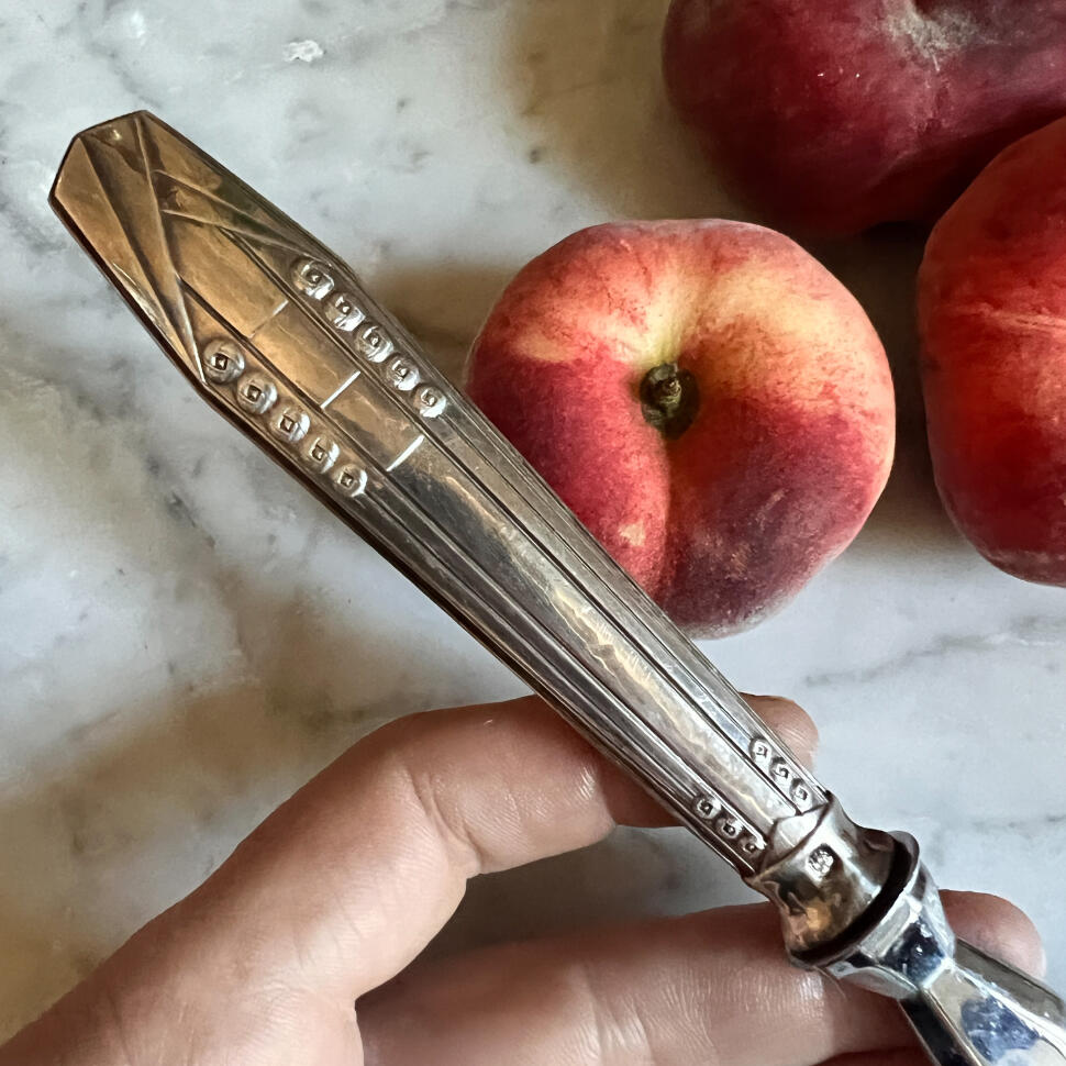 Cake shovel, silverplated, Art Deco, France, 1920s