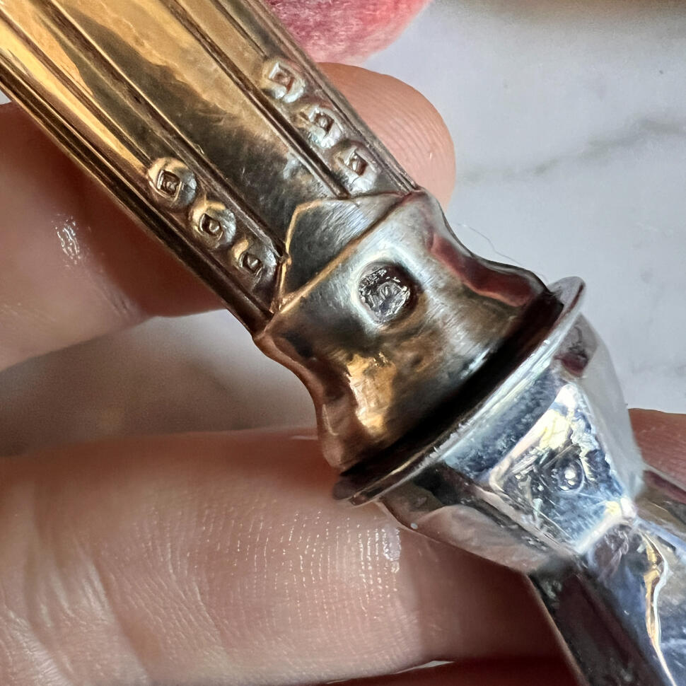 Cake shovel, silverplated, Art Deco, France, 1920s