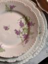 Set of 18 flat plates Limoges 