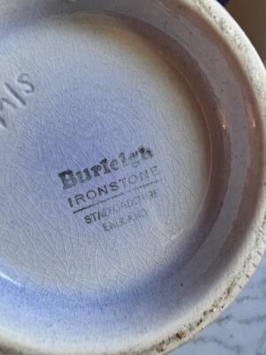 Кувшин, керамика с глазурью, 20 см, 1 л, Англия, начало XX века