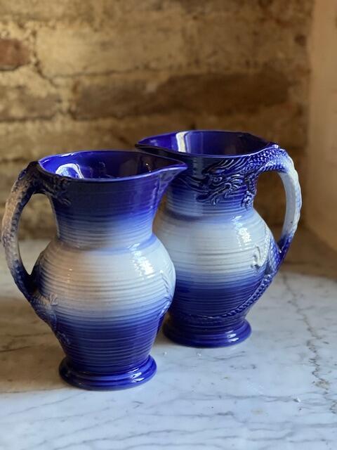 Pitcher, Glazed Ceramic, 20 cm, 1L, England, early 20th century