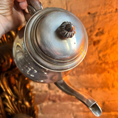 Teapot, Silver Plated, France, 19th Century