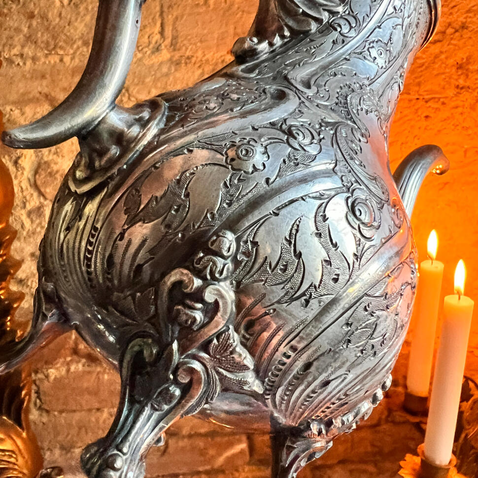 Чайник, посеребрение, James Deakin and Sons, Англия, около 1880 г.