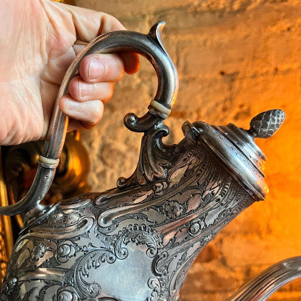 Чайник, посеребрение, James Deakin and Sons, Англия, около 1880 г.