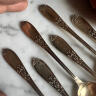 Coffee spoon set 6 pcs silver Spain