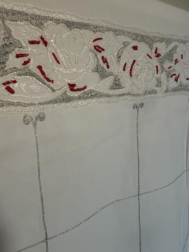 Скатерть с вышивкой ок. 1910 года