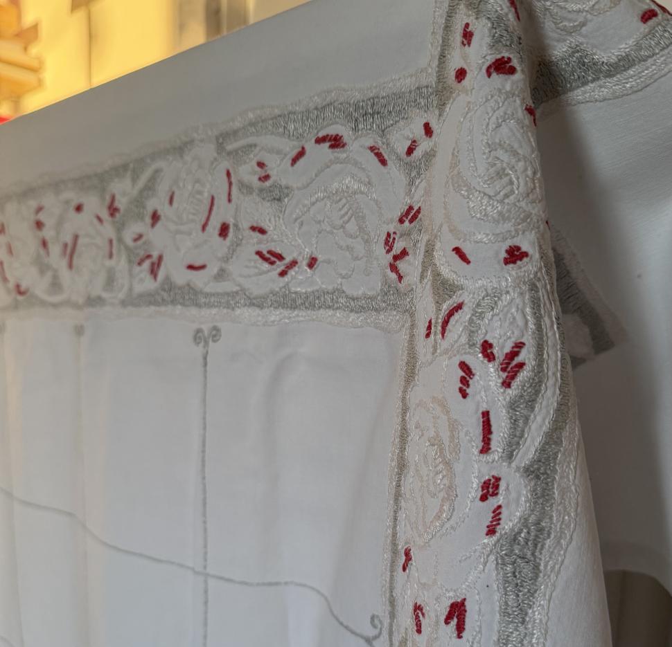 Скатерть с вышивкой ок. 1910 года