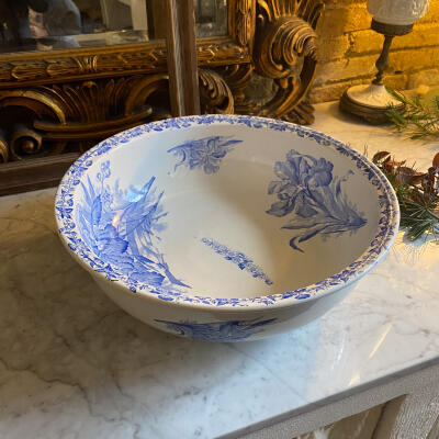 Кувшин и таз &quot;Iris&quot;, керамика, Франция, около 1860-х гг.