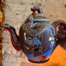 Teapot 2 ps, dragonware, year of the dragon, geisha, Japan