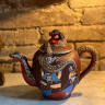 Teapot 2 ps, dragonware, year of the dragon, geisha, Japan