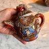 Teapot sugar bowl set, dragonware, year of the dragon, geisha, Japan