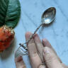 Coffee spoon with a figurine "Sailing yacht" silver Spain.