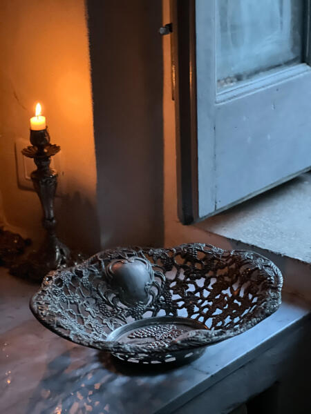 Блюдо, олово, Италия, 1900-е годы