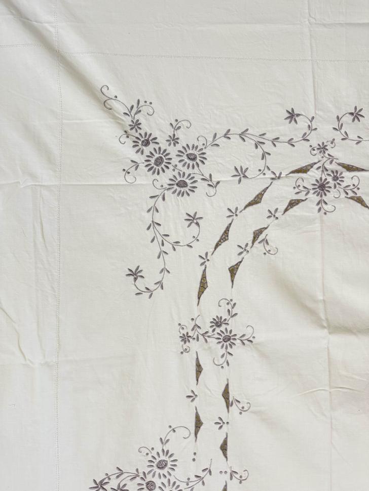 Банкетная скатерть в стиле "Мадейра"  1930 - 1950-е